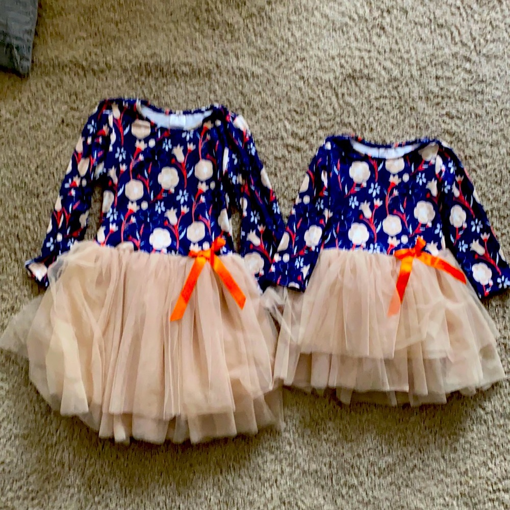Adorable sister set tutu dresses 2t and 6